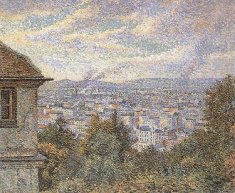 Luce, Maximilien Paris Seen From Montmartre